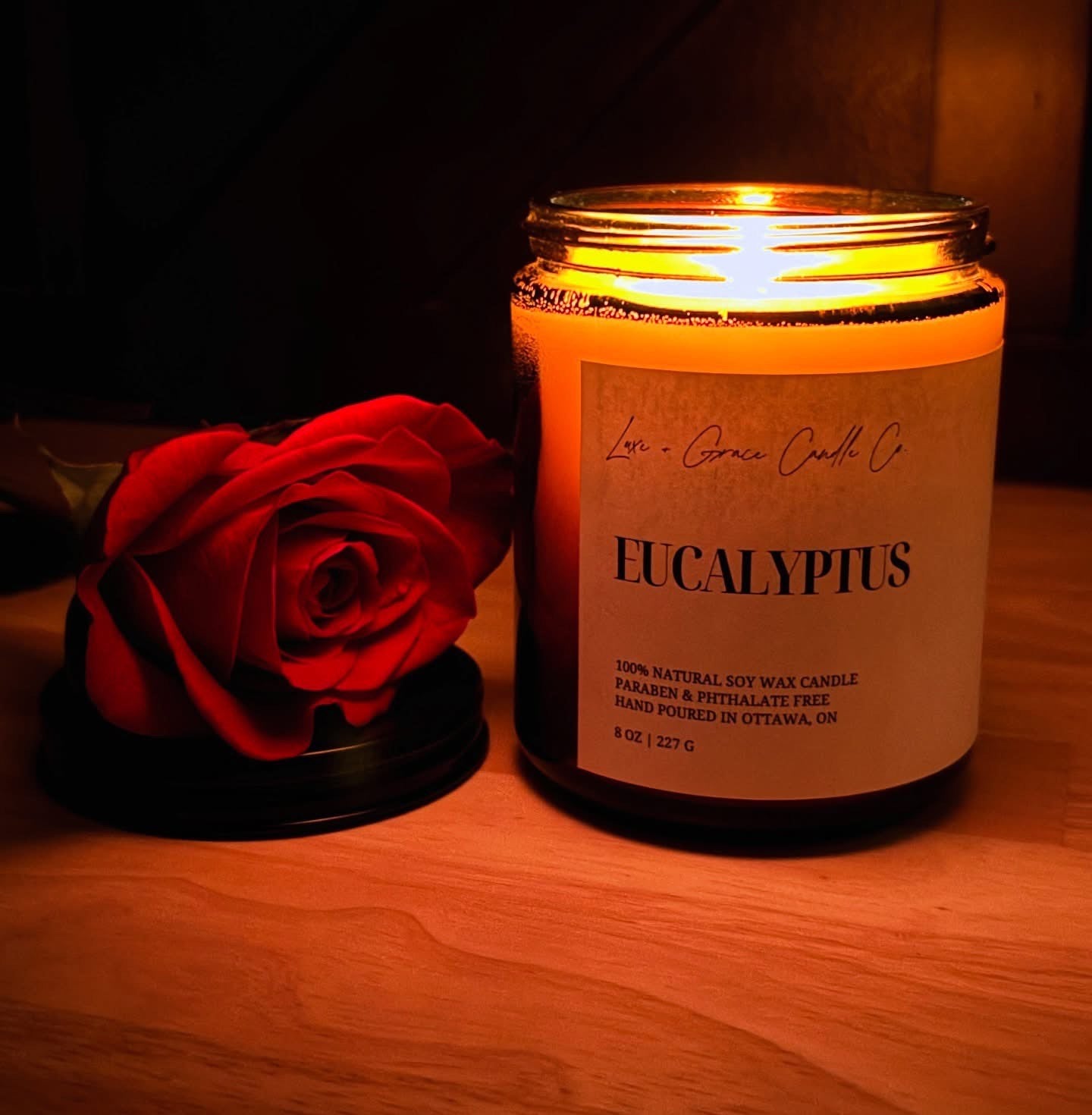 soy wax candle