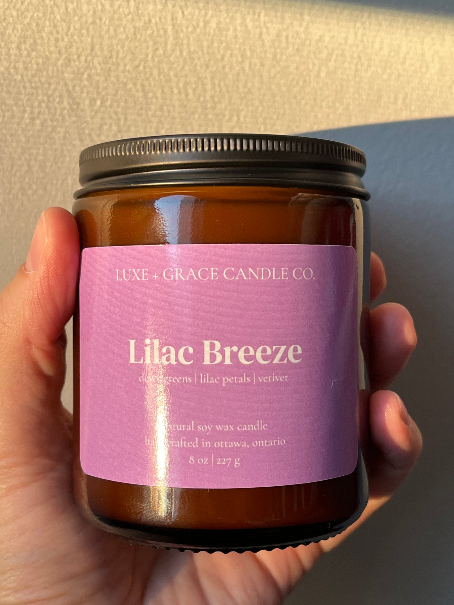 Lilac Breeze - Soy Wax Candle