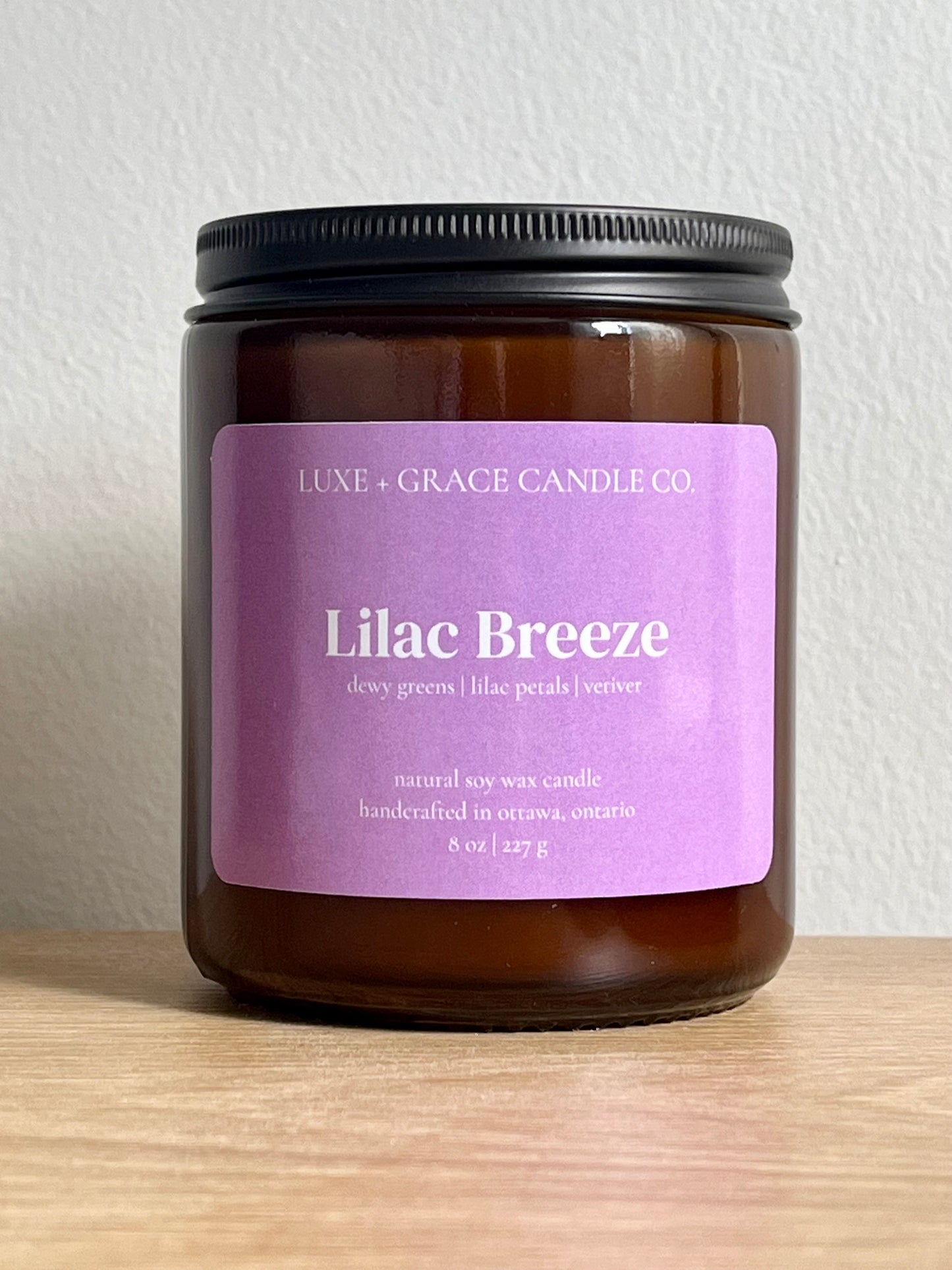 Lilac Breeze - Soy Wax Candle