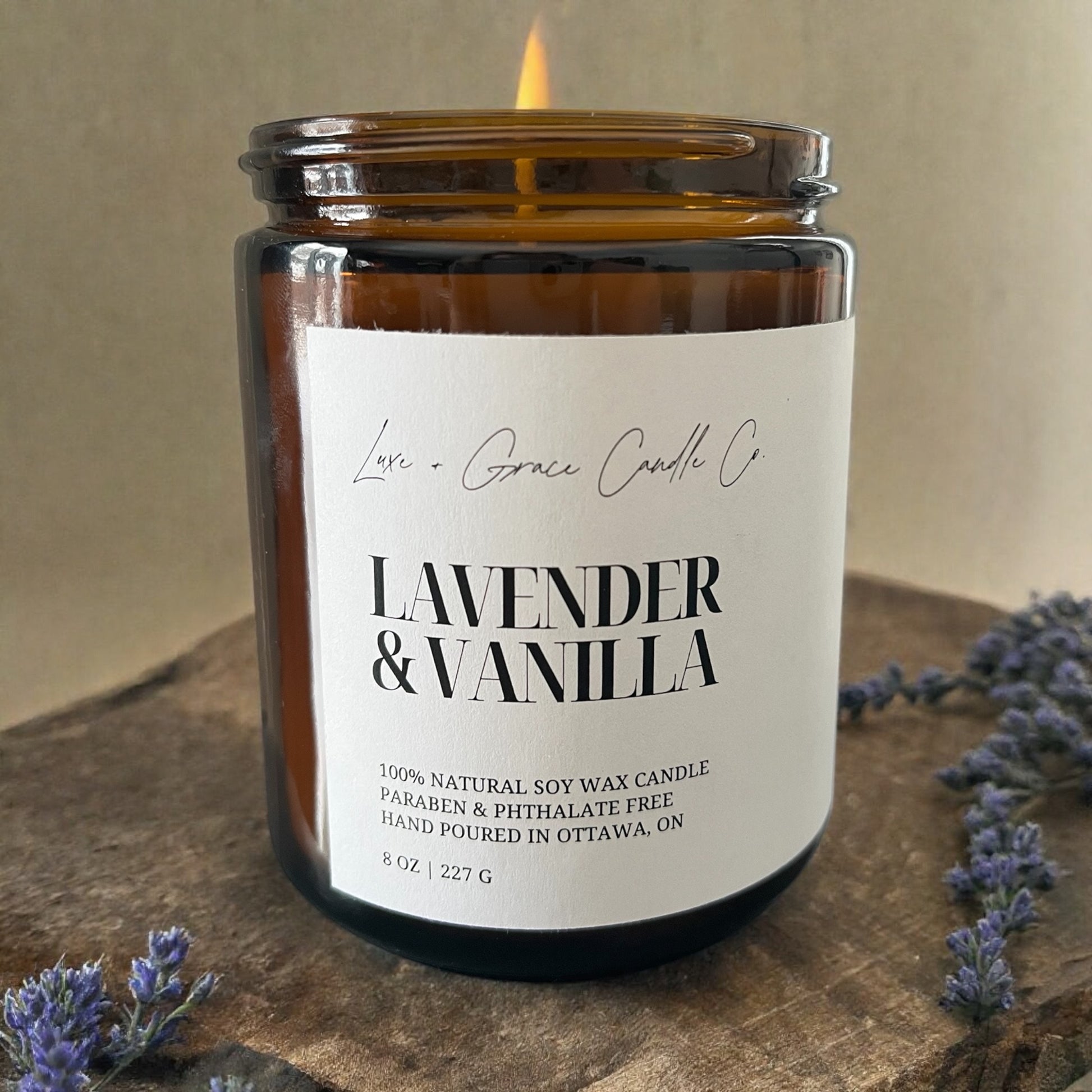 soy wax candle