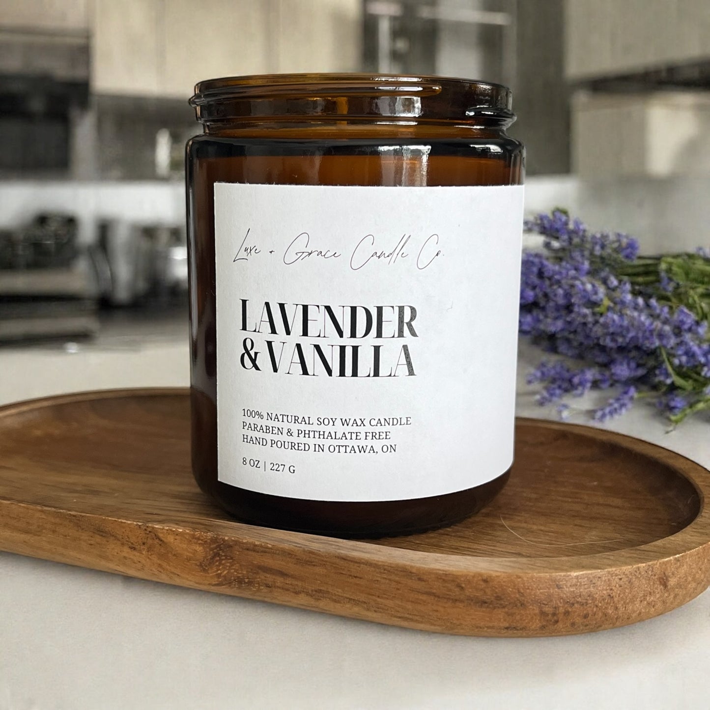soy wax candle